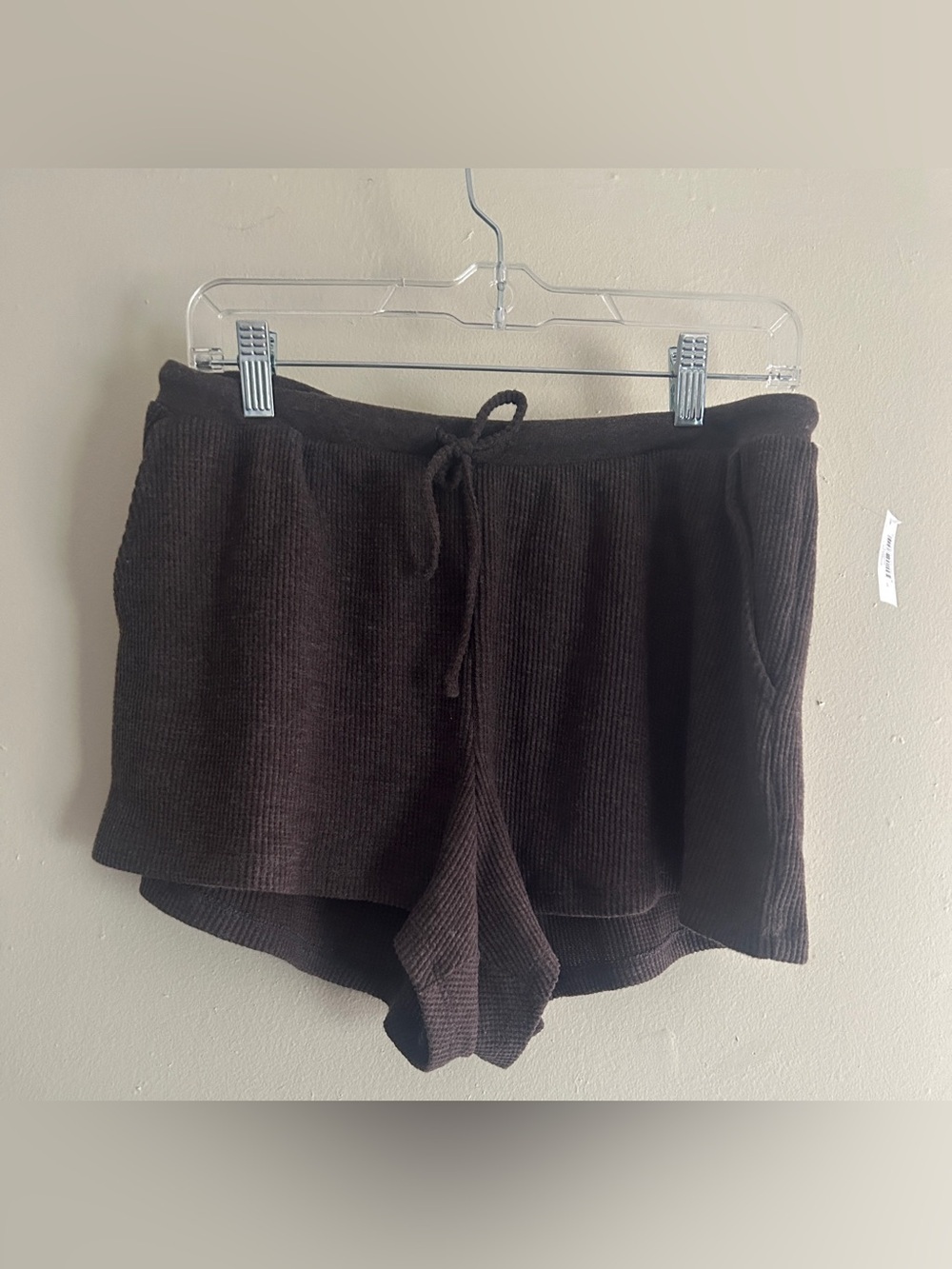 NWT Women’s GapBody waffle Knit Pajama Shorts Sz Large